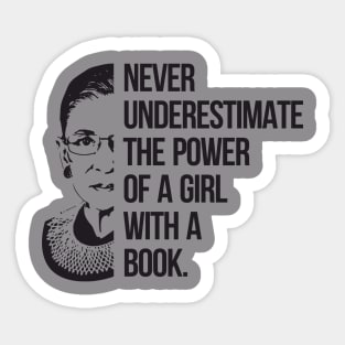 Ruth Bader Ginsberg Sticker